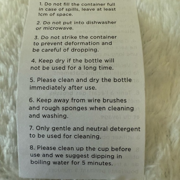 New Vera Bradley Gold and White and Gold Floral Large Tumbler - Picture 11 of 11